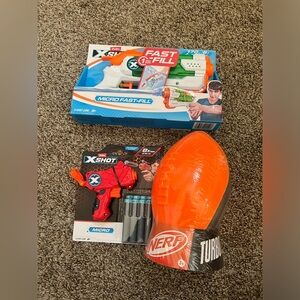 NEW XSHOT/NERF BUNDLE